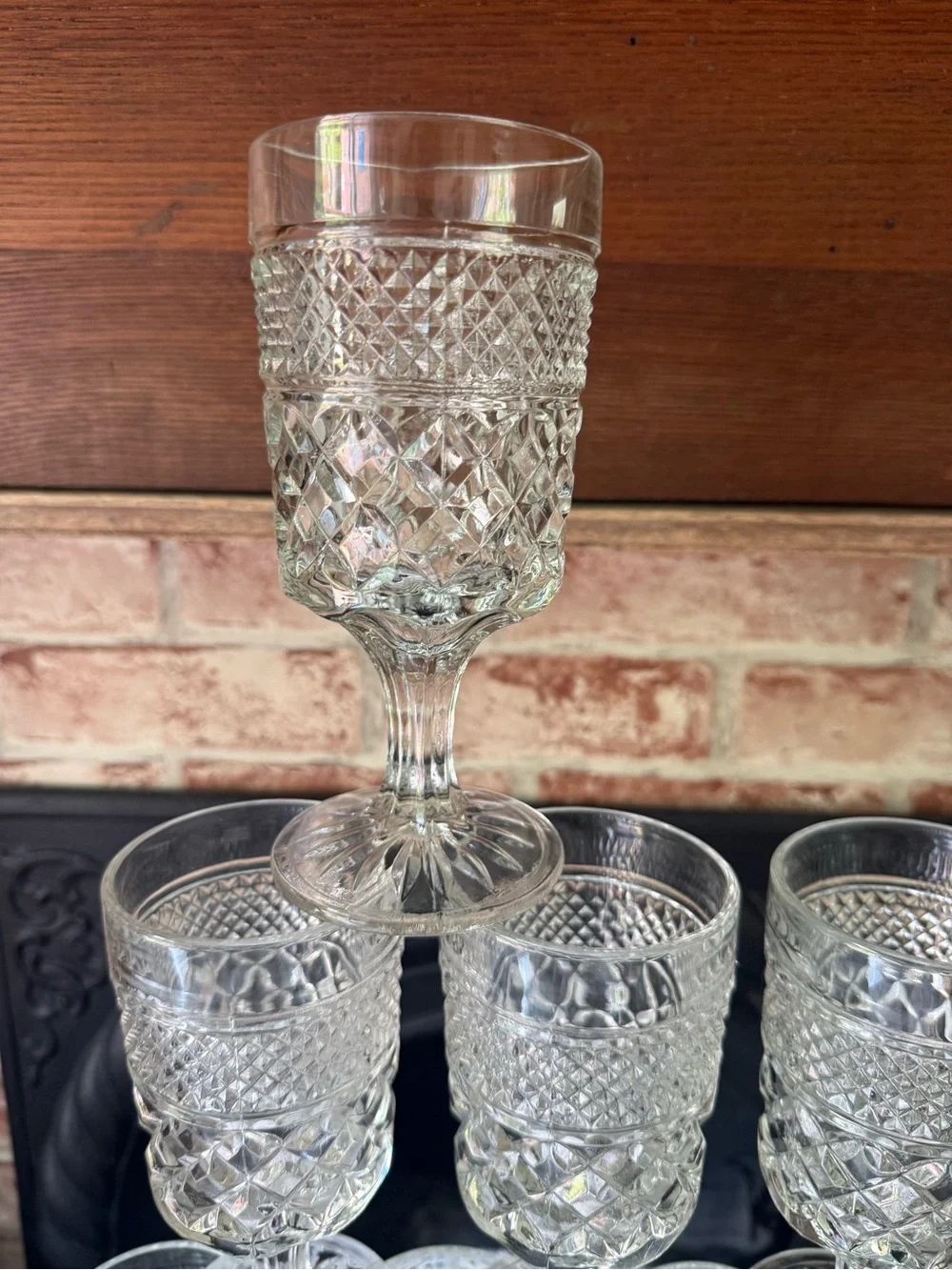 Wexford Stemmed Wine Glasses Stemware Goblet Set - 8-Piece